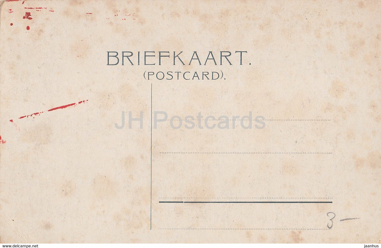 Dayboat of the Flushing Line - Royal Mail Service between England and the Continent - ship - steamer - old postcard used