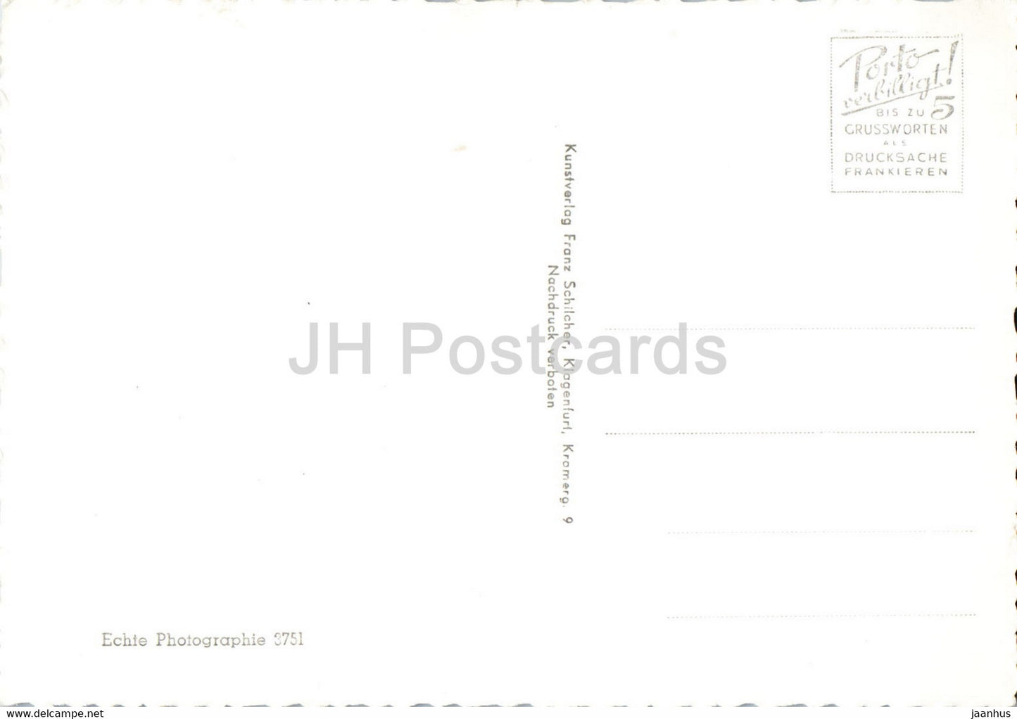 Wörthersee - 3751 - carte postale ancienne - Autriche - inutilisée