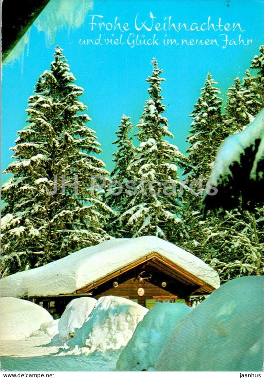 Christmas Greeting Card - Frohe Weihnachten und viel Gluck im Neuen Jahr - Z 3126 - 1986 - Germany - used