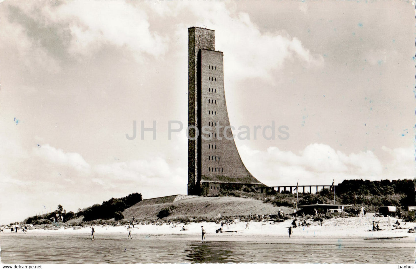Ostseebad Laboe - Marine Ehrenmal - old postcard - 1959 - Germany - used - JH Postcards