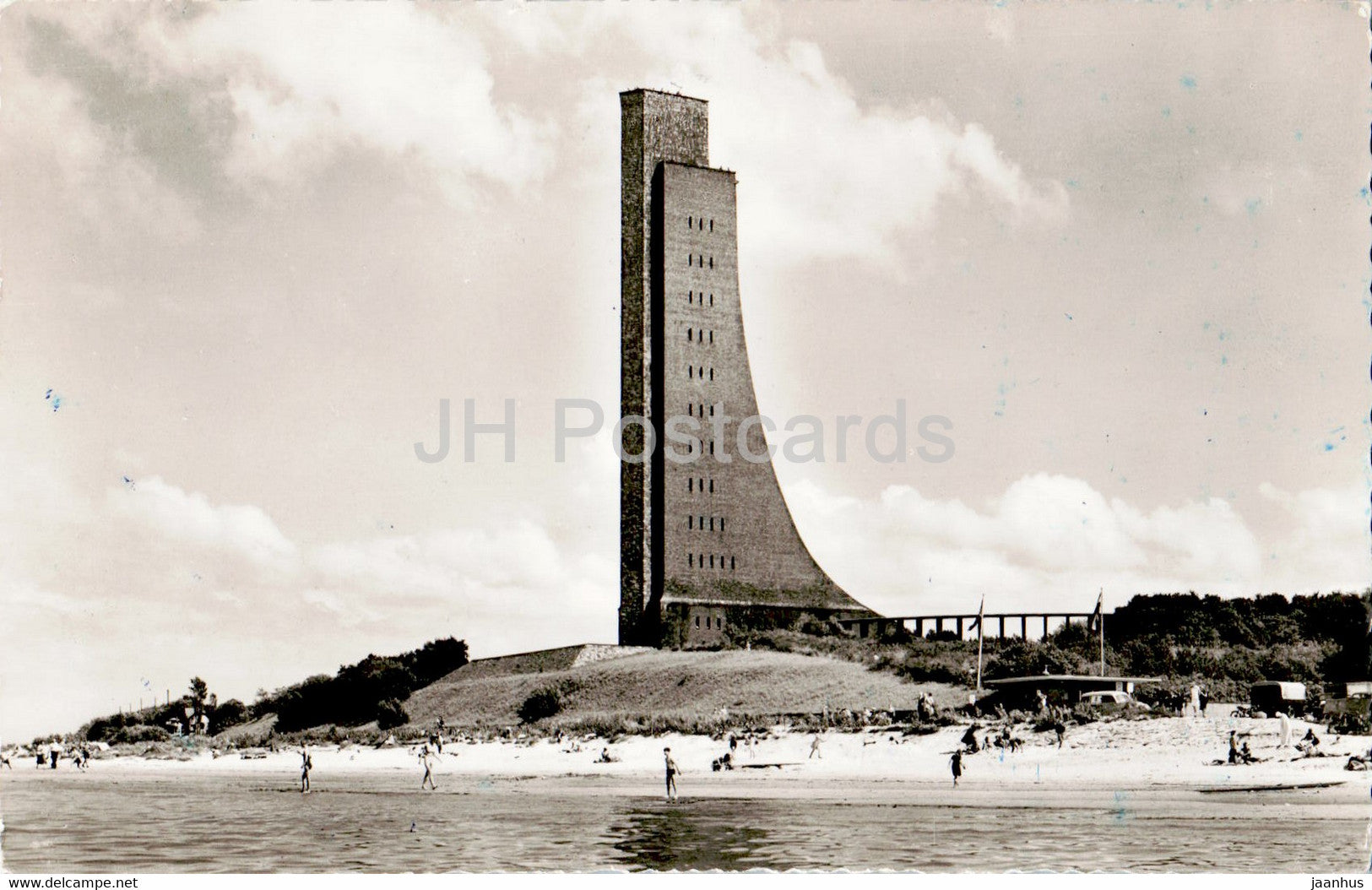 Ostseebad Laboe - Marine Ehrenmal - old postcard - 1959 - Germany - used - JH Postcards