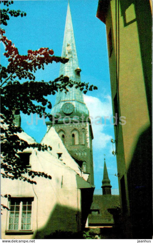 Riga - Jacob's Church - 1 - 1977 - Latvia USSR - unused - JH Postcards