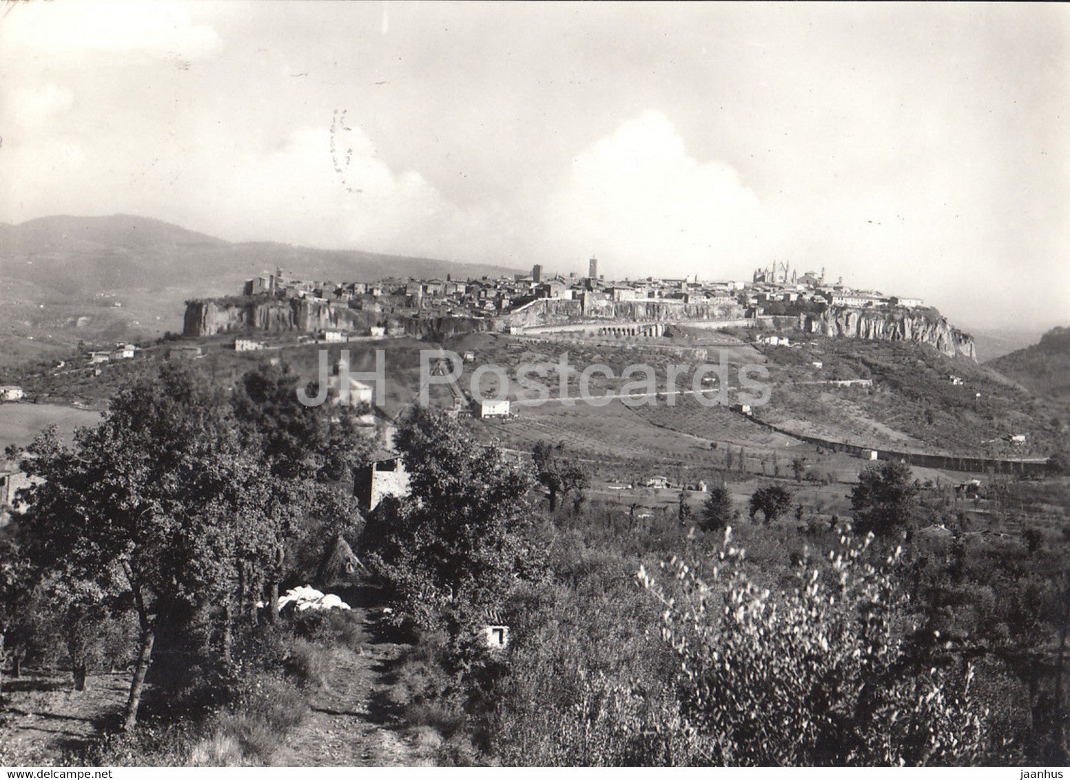 Orvieto - panorama - 1966 - Italy - used - JH Postcards