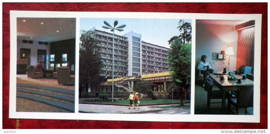 hotel Jurmala - Jurmala - 1979 - Latvia USSR - unused - JH Postcards