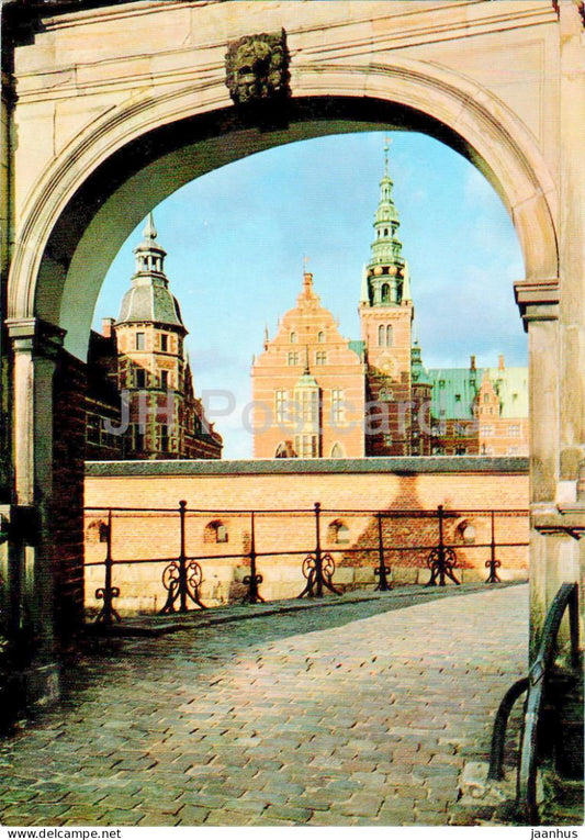 Frederiksborg Slot - Fra S Broen - castle - From the S Bridge - 4106 - Denmark - unused - JH Postcards