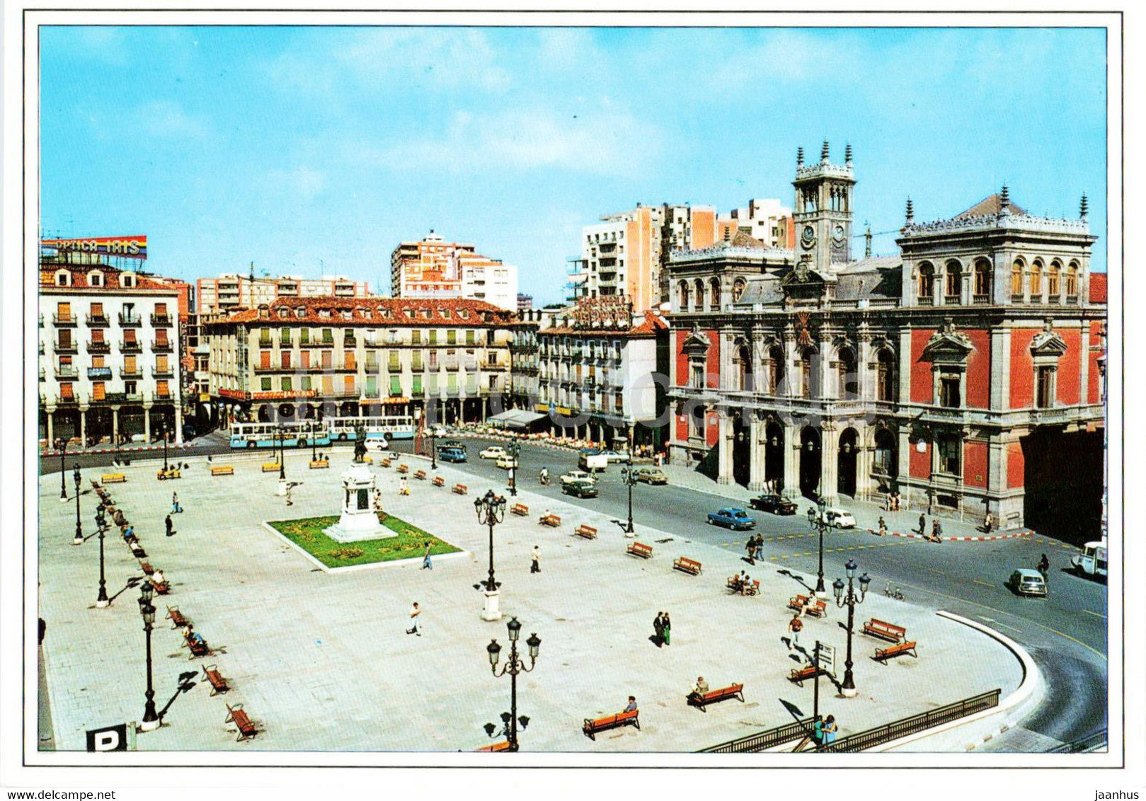 Valladolid - Plaza Mayor y Ayuntamiento - Main Square and Town Hall - 96 - Spain - unused - JH Postcards