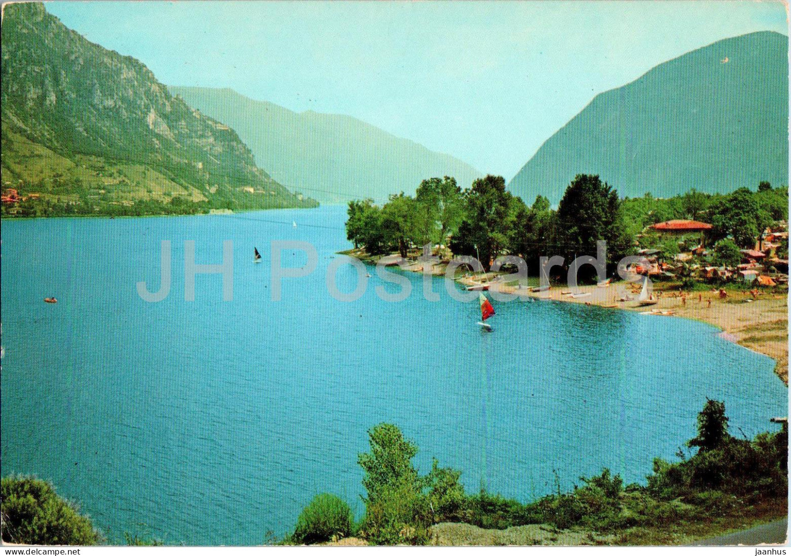 Lago d'Idro - Vantone - lake - 539 - Italy - used - JH Postcards