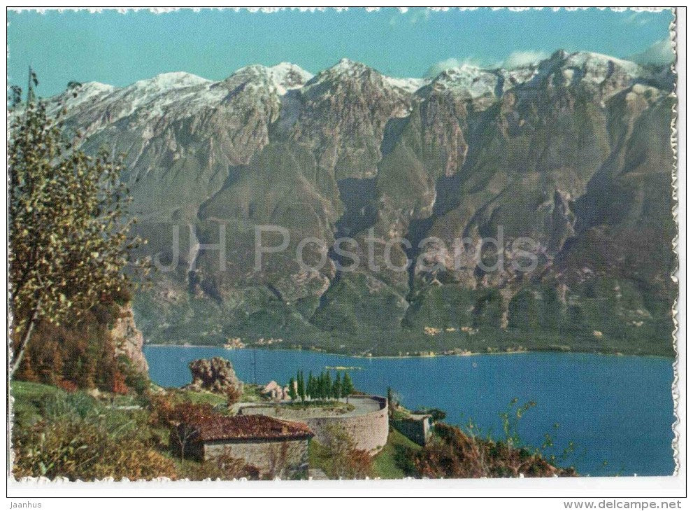 panorama da Tignale - Brescia - serie südland - Lombardia - 1451 - Italia - Italy - unused - JH Postcards