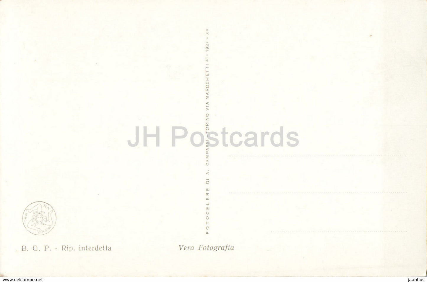 Monreale - Convento dei Benedettini . Veduta del Chiostro - Benedictine Convent - 308 - old postcard - Italy - unused