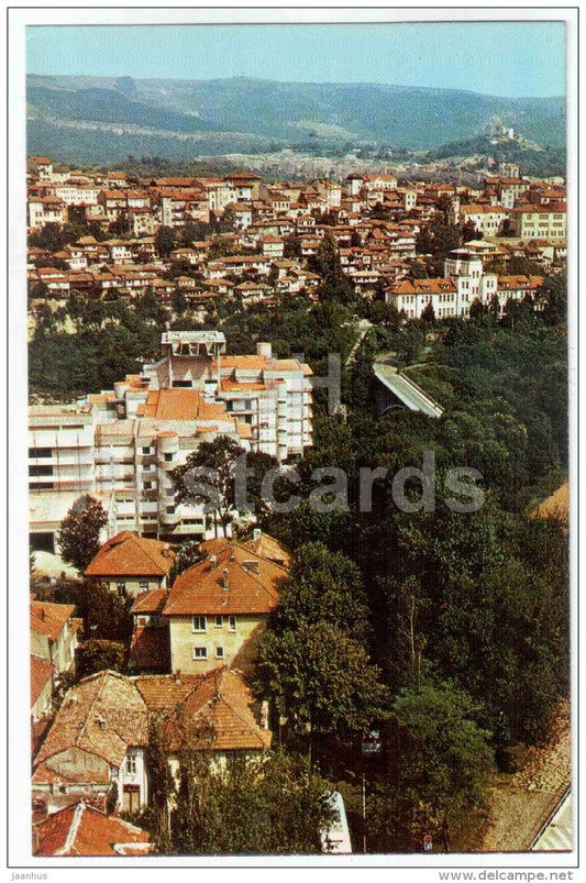 panorama of Veliko Tarnovo - Veliko Tarnovo - 1982 - Bulgaria - unused - JH Postcards