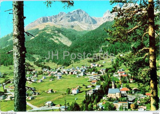 Dolomiti - Vigo di Fassa 1400 m - Panorama - General View - 1971 - Italy - used - JH Postcards