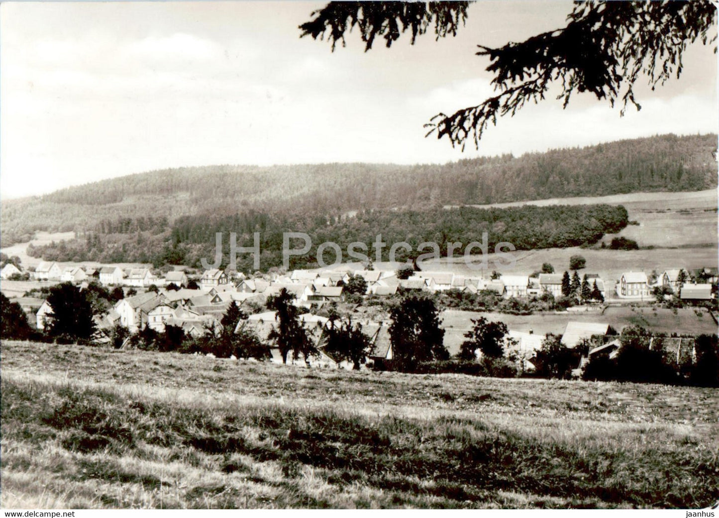 Luftkurort Altenbergen - old postcard - Germany DDR - used - JH Postcards