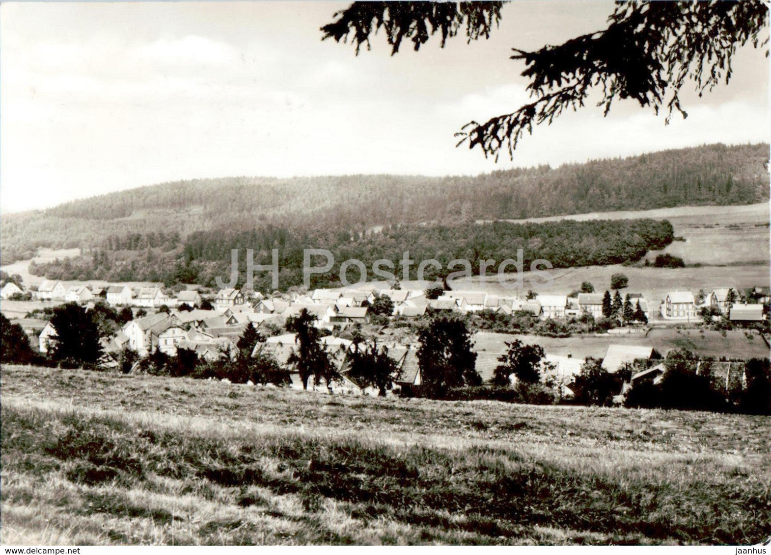 Luftkurort Altenbergen - old postcard - Germany DDR - used - JH Postcards