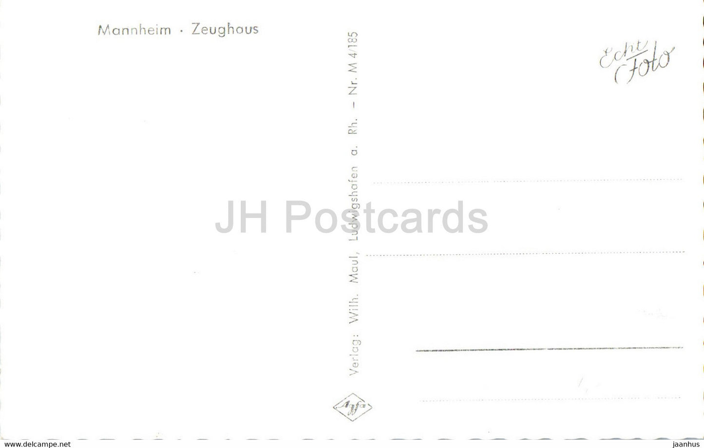 Mannheim - Zeughaus - Deutschland - unbenutzt