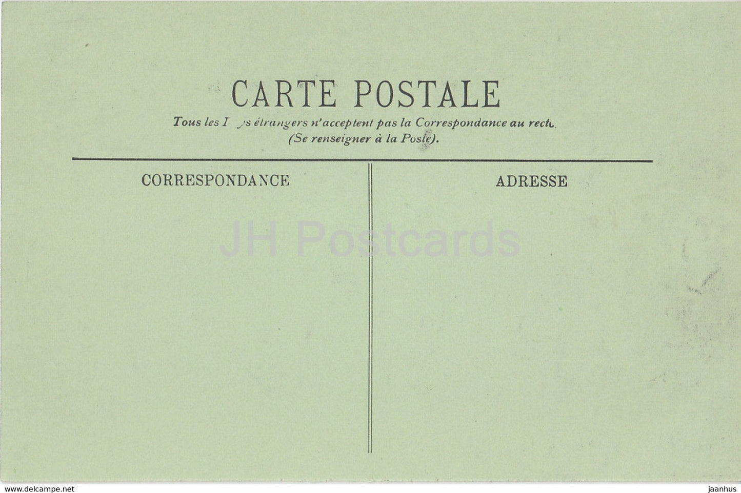 Paris - Le Cimetiere du Pierre Lachaise - Le Tombeau d'Alphand - 1733 - alte Postkarte - Frankreich - gebraucht