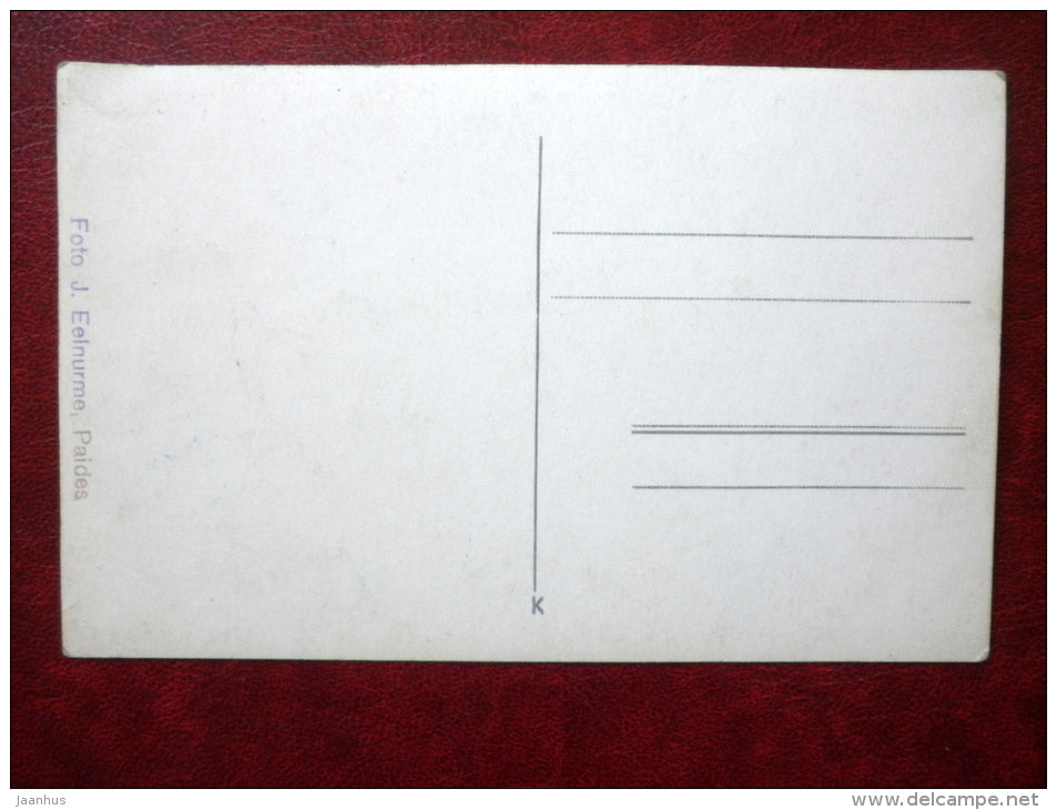 furniture design - 1920s-1930s - Estonia - unused - JH Postcards