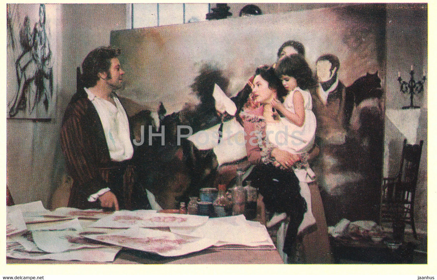 Goya or the Hard Way to Enlightenment - actor D. Banionis - Movie - Film - soviet - 1972 - Russia USSR - unused - JH Postcards