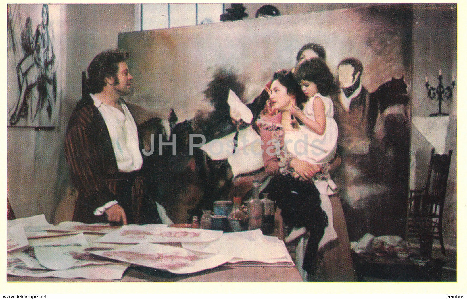 Goya or the Hard Way to Enlightenment - actor D. Banionis - Movie - Film - soviet - 1972 - Russia USSR - unused - JH Postcards