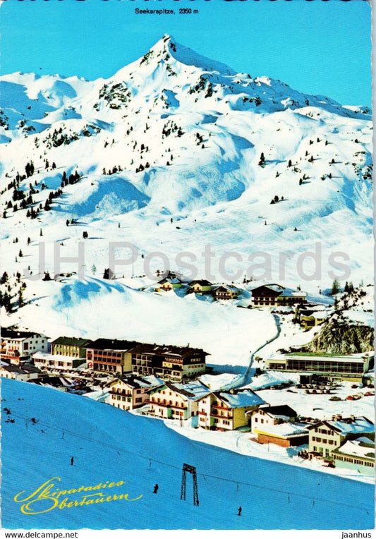 Obertauern 1738 m - Seekarspitze 2350 m - Austria - unused - JH Postcards