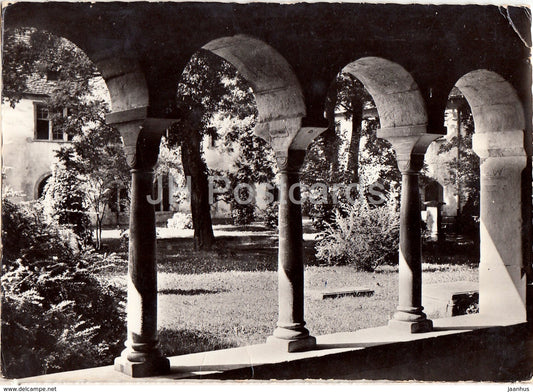 Schaffhausen - Museum zu Allerheiligen Kreuzgang - 195 - 1963 - Switzerland - used - JH Postcards