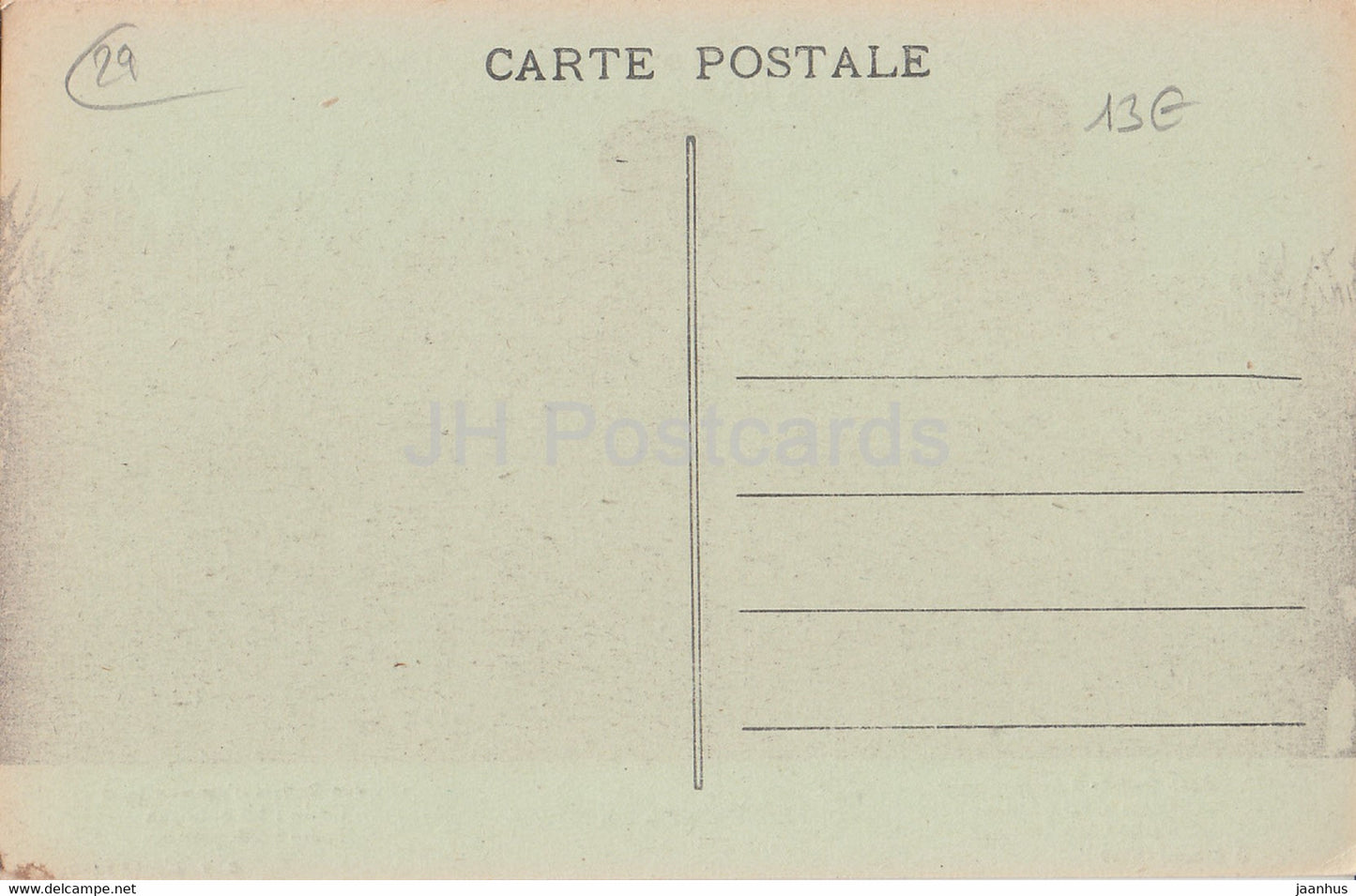 Effets du Sulfate d'Ammoniaque sur ble - Chez M Bleuzen - alte Postkarte - Frankreich - unbenutzt