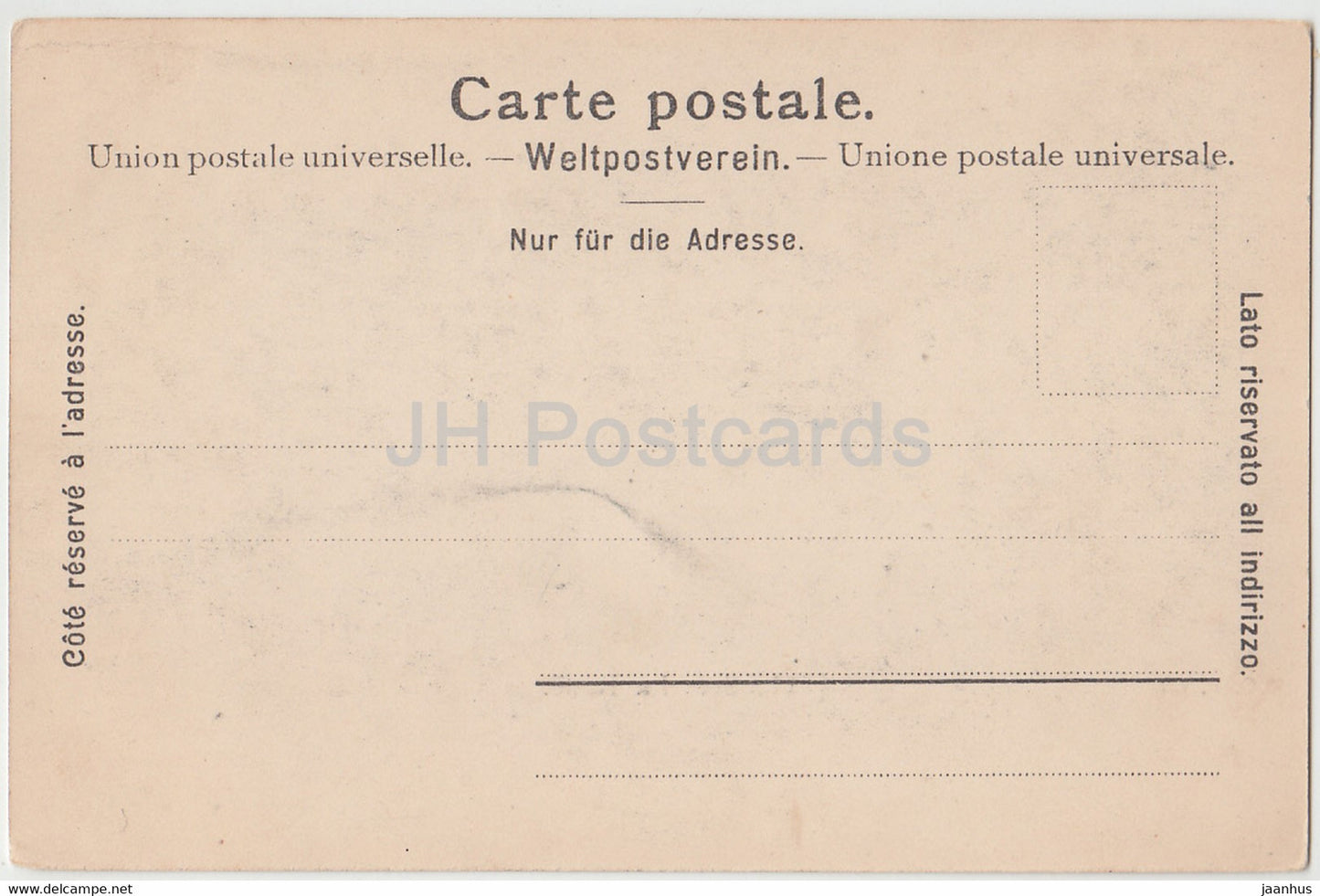 Geneve - Genève - La Rade - bateau à vapeur - navire - 127 - carte postale ancienne - Suisse - inutilisée
