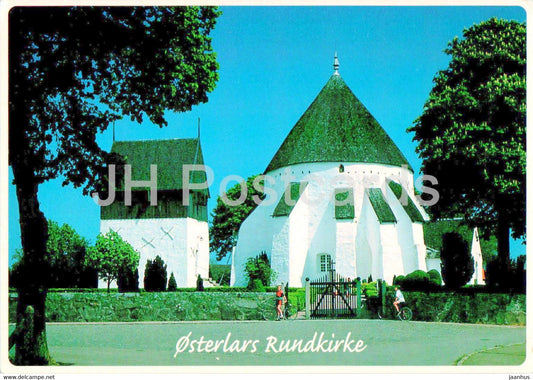 Osterlars Rundkirke - church - 6321 - Denmark - unused - JH Postcards