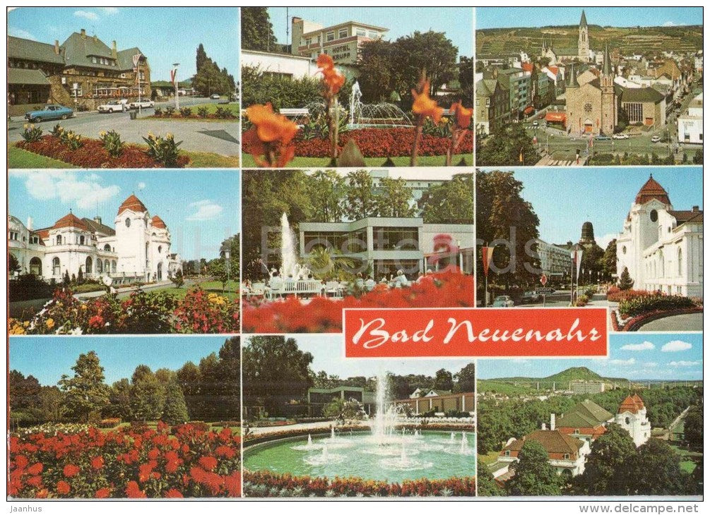 Bad Neuenahr - Germany - 1983 gelaufen - JH Postcards