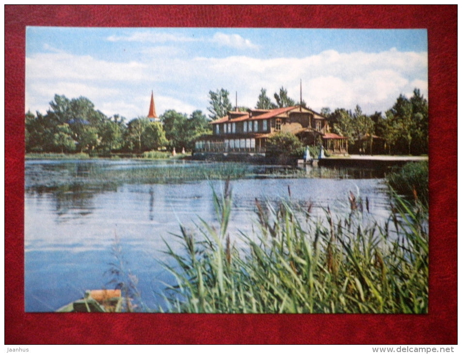 The Old Casino on the Bathing beach - Haapsalu - 1979 - Estonia USSR - unused - JH Postcards