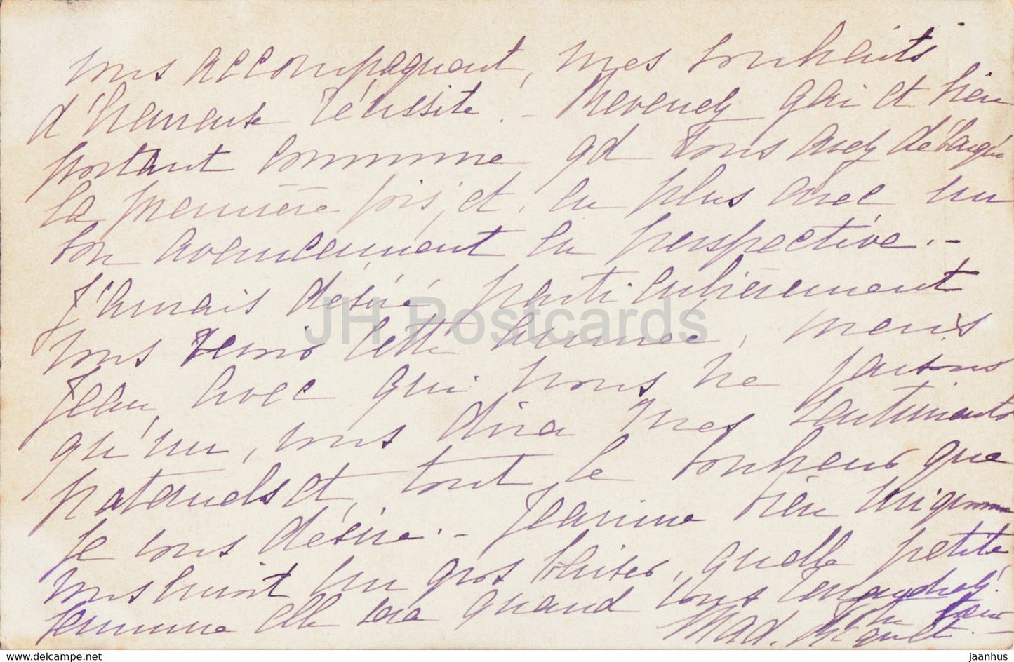 Chalet de Lauquie pres Foix - alte Postkarte - 1904 - Frankreich - gebraucht