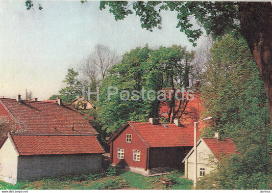 Paide - A view of Valli street - 1993 - Estonia - unused - JH Postcards