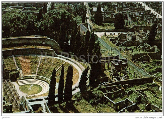Teatro Grande - Great Theatre  - Pompei - Campania - 37936 - Italia - Italy - unused - JH Postcards