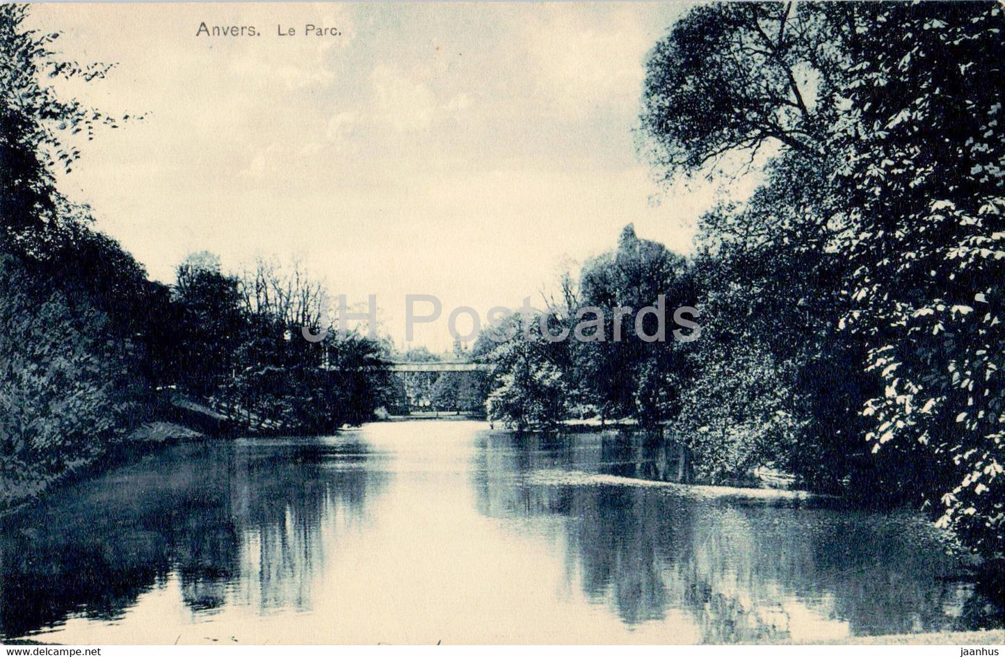 Anvers - Antwerpen - Le Parc - old postcard - Belgium - unused - JH Postcards
