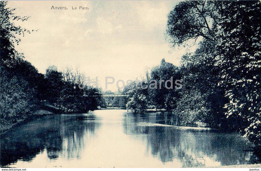 Anvers - Antwerpen - Le Parc - old postcard - Belgium - unused - JH Postcards