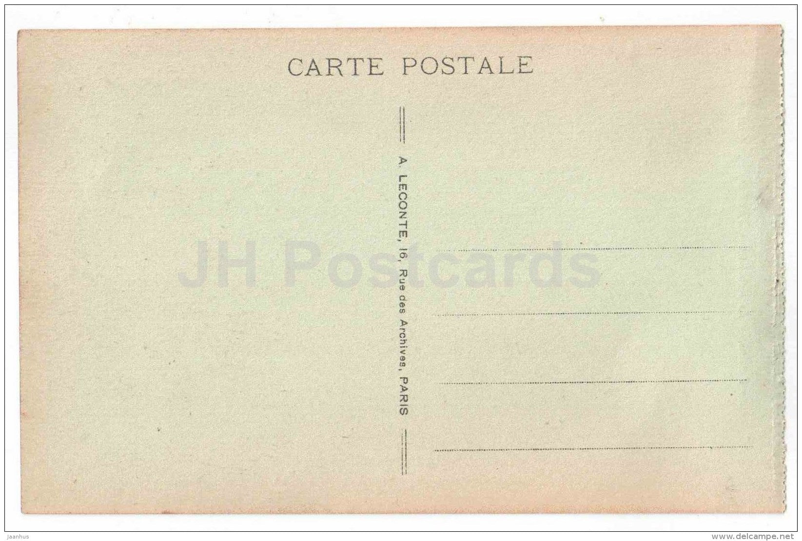 Le Pantheon - 20 - Paris - France - unused - JH Postcards
