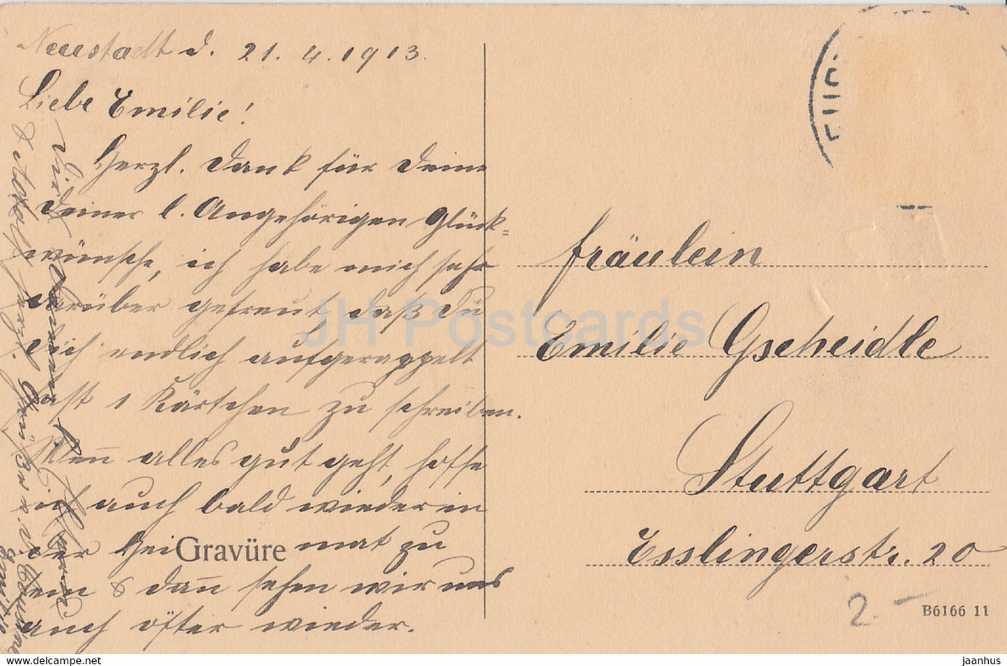 London - Trafalgar Square - Gravure - old postcard - 1913 - England - United Kingdom - used