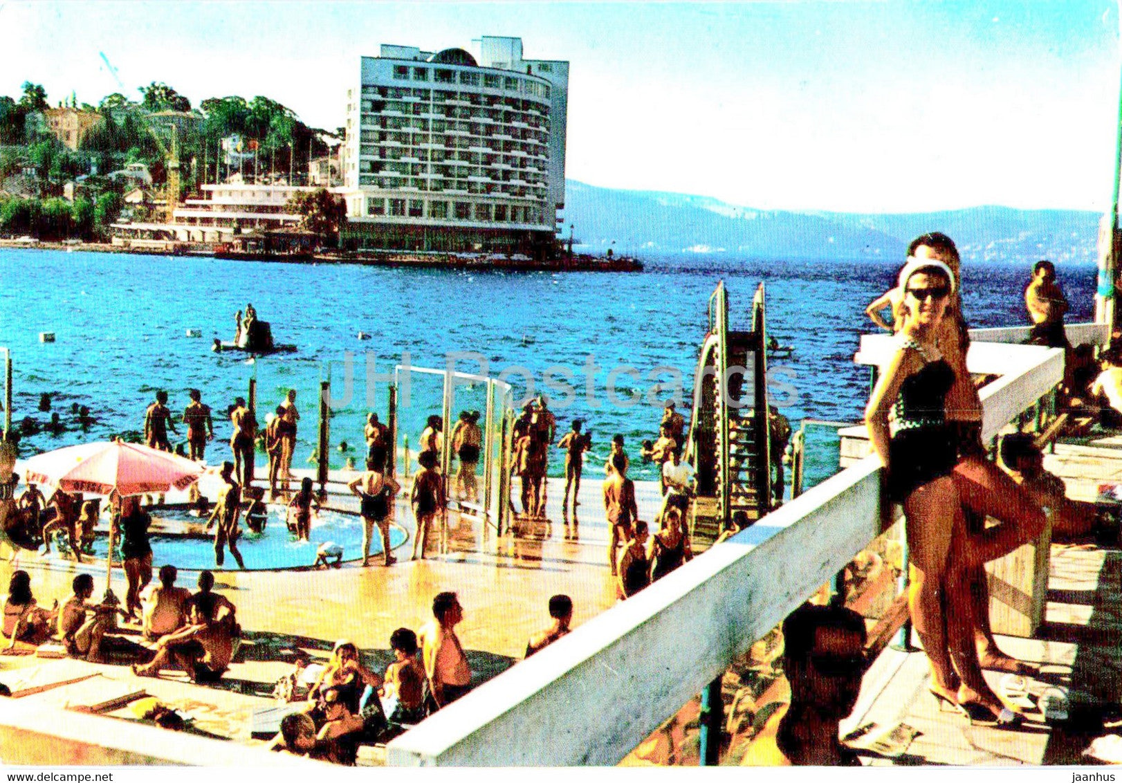 Istanbul - The beach of Tarabya and Hotel - 372 - Keskin - Turkey - unused - JH Postcards