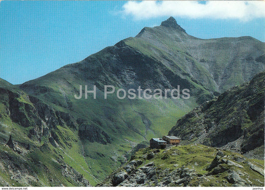 Terri Hutte SAC 2170 m - Piz Stgir - Val Sumvitg - 1994 - Switzerland - used - JH Postcards