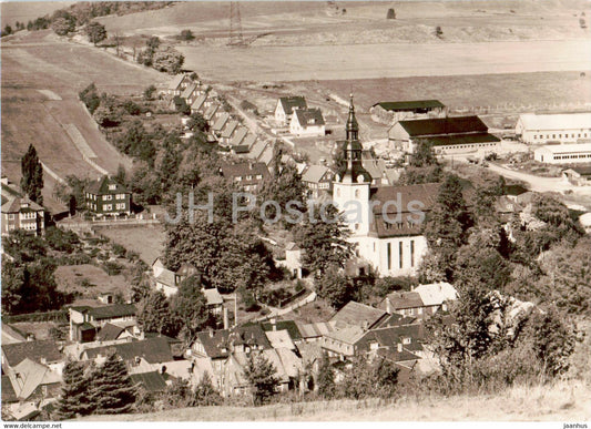 Hohenluftkurort Oberweissbach - Thur Wald - 1 - old postcard - Germany DDR - unused - JH Postcards