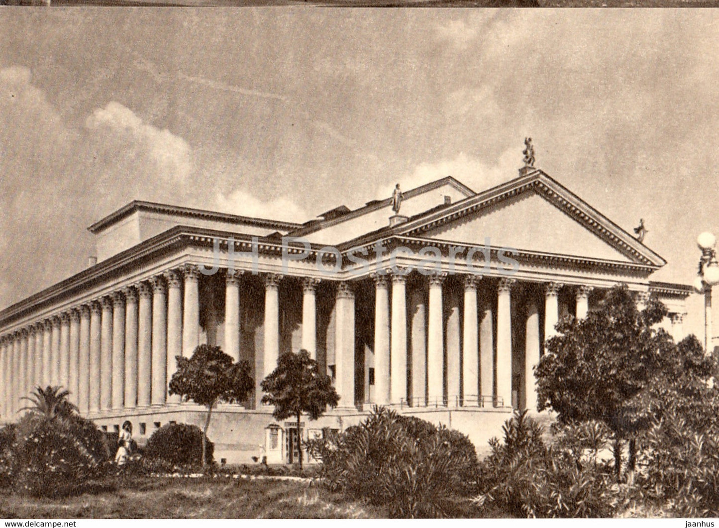 Sochi - Theatre - 1958 - Russia USSR - unused - JH Postcards