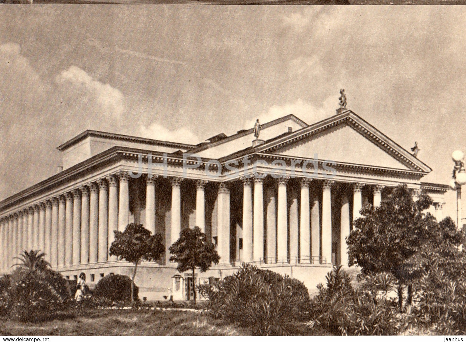 Sochi - Theatre - 1958 - Russia USSR - unused - JH Postcards