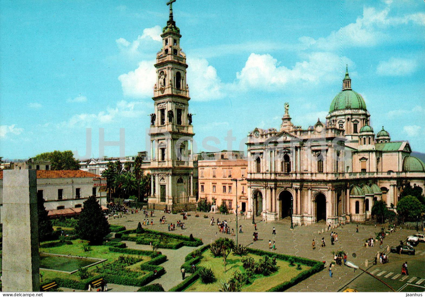 Pompei - Piazza del Santuario - Italy - unused - JH Postcards