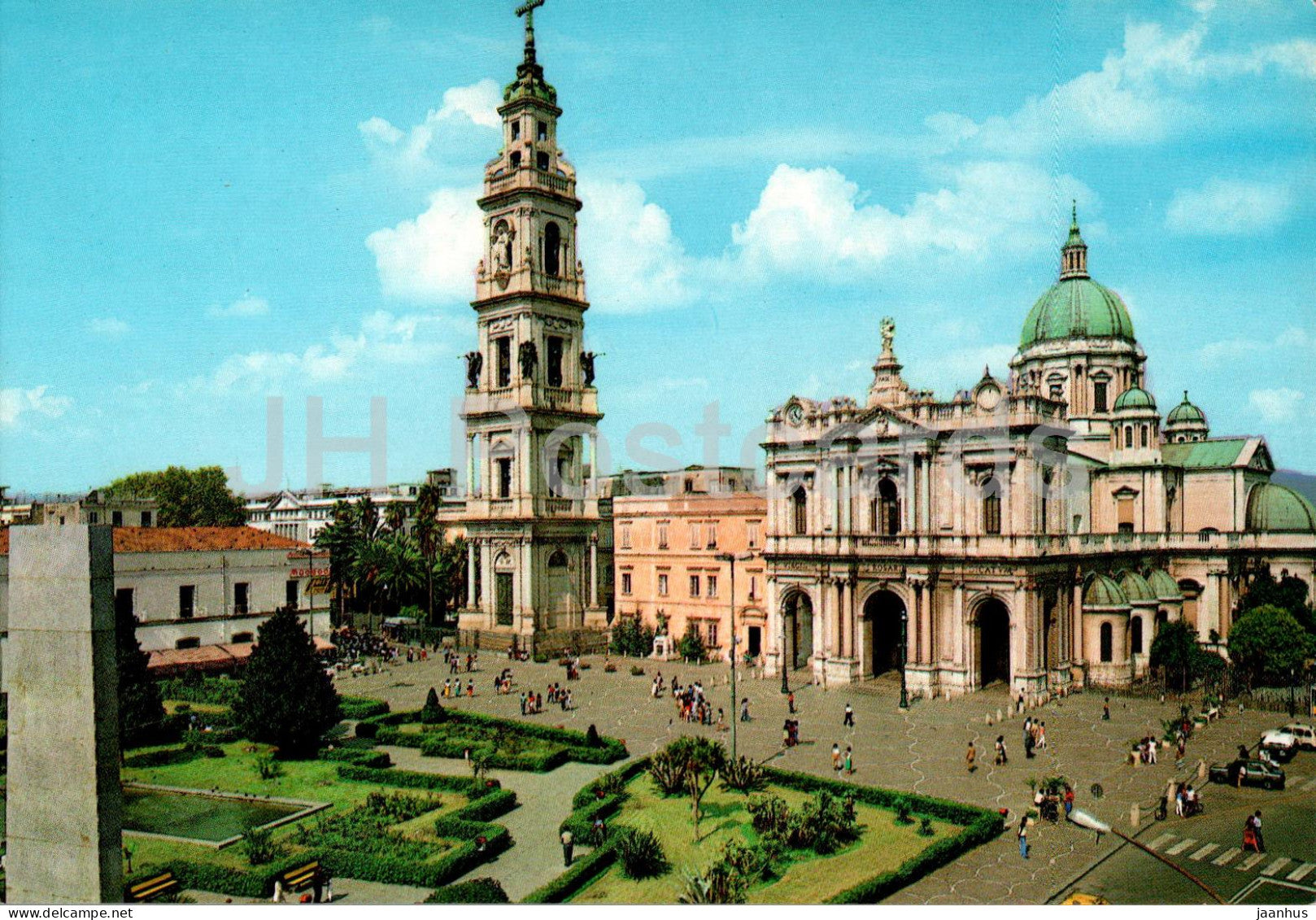 Pompei - Piazza del Santuario - Italy - unused - JH Postcards