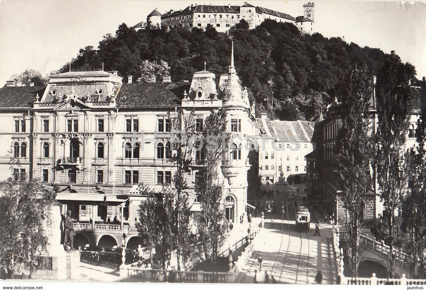 Ljubljana - tram - 1963 - Yugoslavia - Slovenia - used - JH Postcards