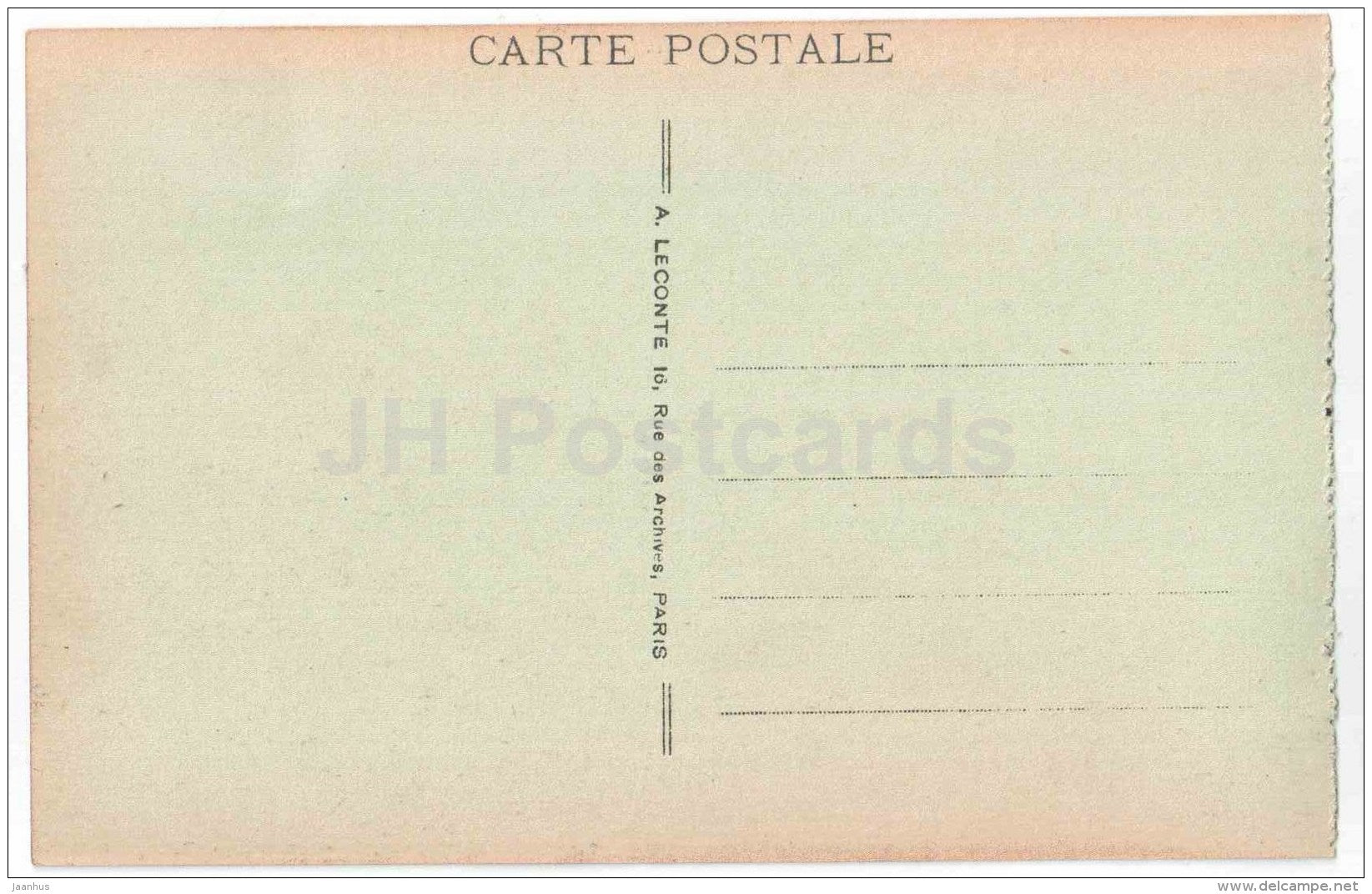 Pont et Place de la Concorde - Concord Square and Bridge - 26 - Paris - France - unused - JH Postcards