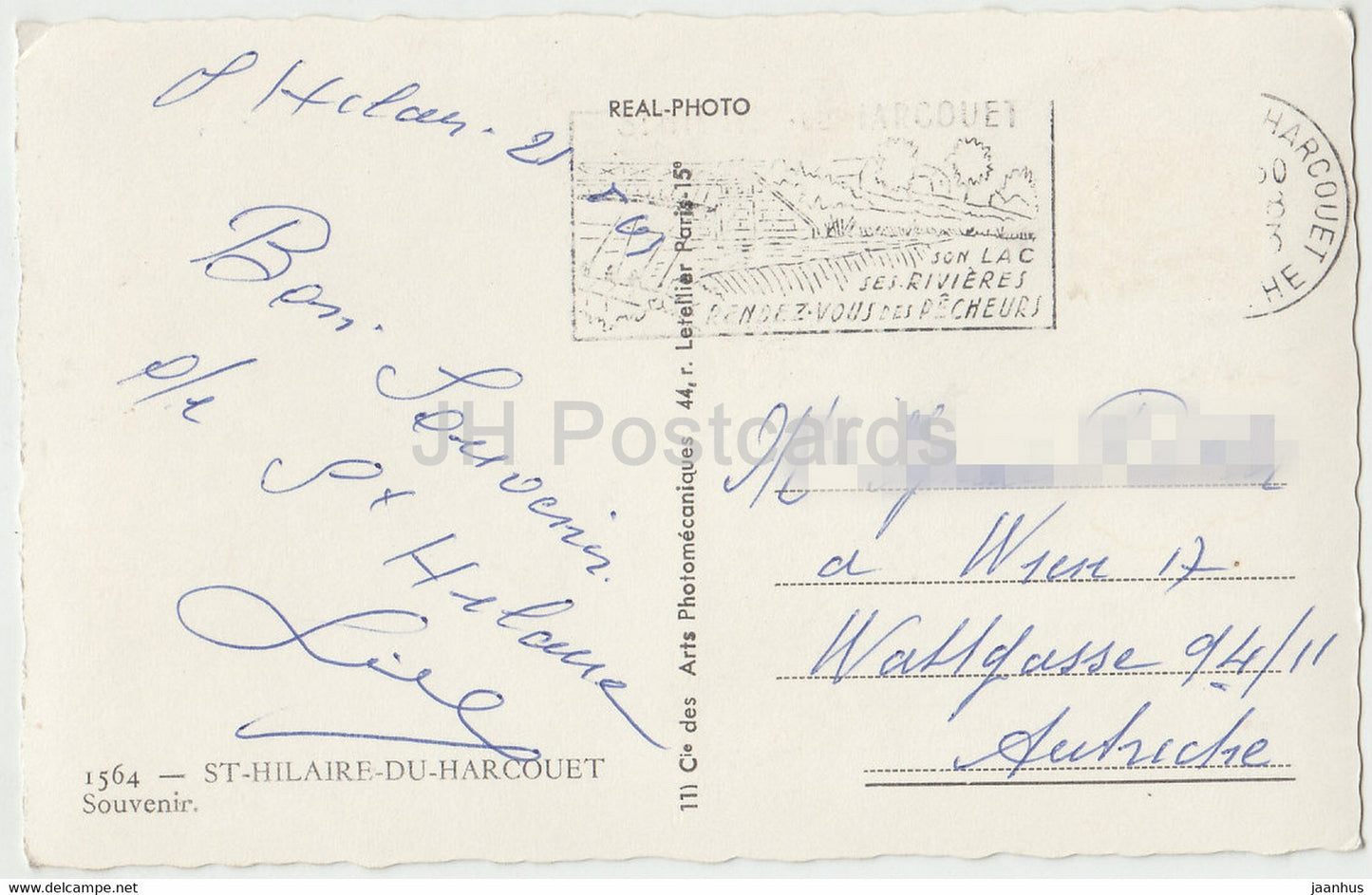 Souvenir de St Hilaire - Avenue de Général Leclerc - Rue Waldeck Rousseau - France - occasion