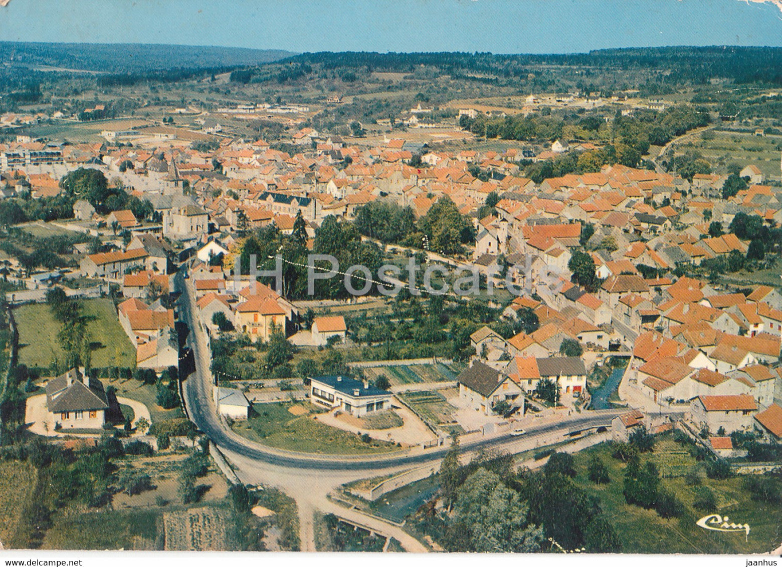 Selongey - Vue Generale aerienne - 1975 - France - used - JH Postcards