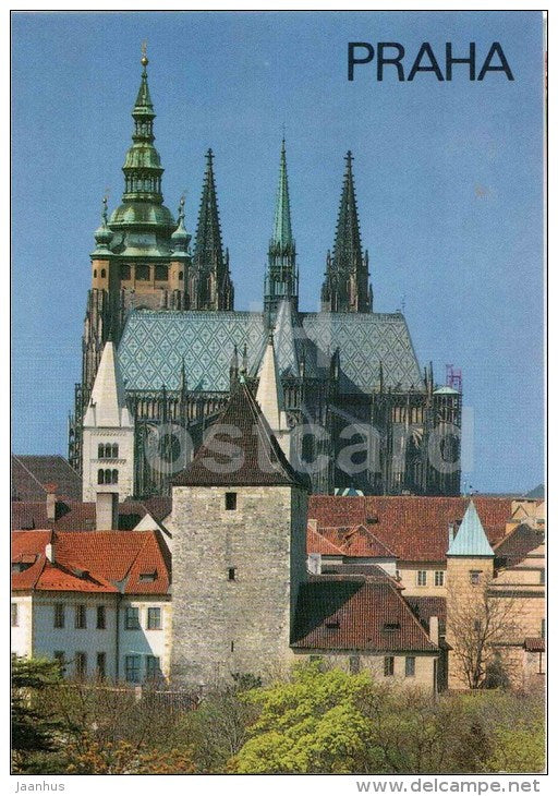 Praha - Prague - 1 - Prague Castle - Czech Republic - unused - JH Postcards
