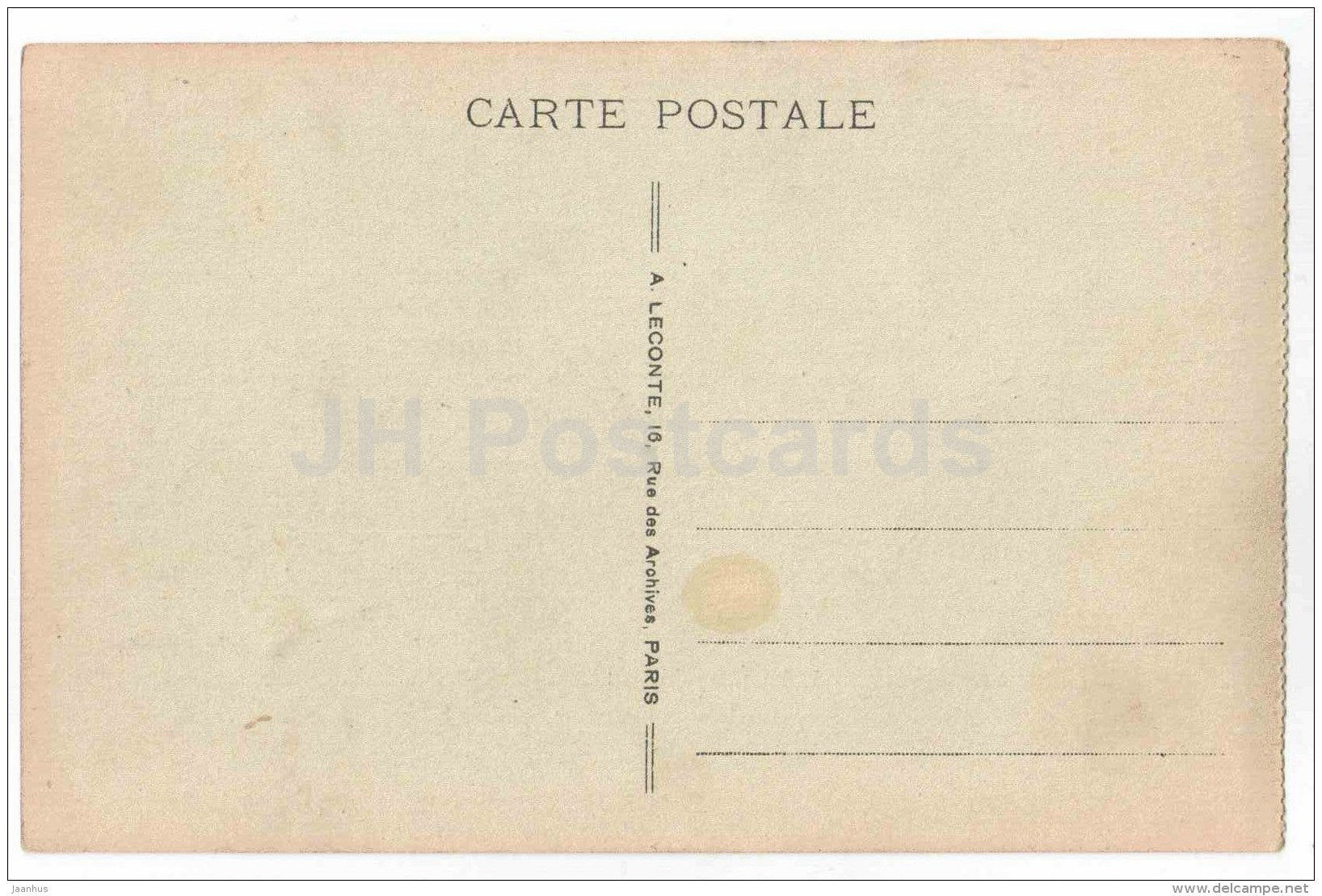 Tour Eiffel - Eiffel Tower - 39 - Paris - France - unused - JH Postcards