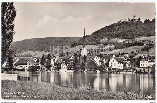 Stein a. Rhein mit Schloss Hohenklingen - 6822 - Switzerland - 1948 - used - JH Postcards